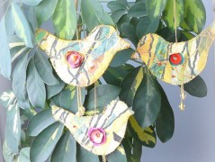 Nebesky modra rouška riflová.