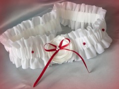 Nebesky modra rouška riflová.