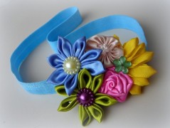 Nebesky modra rouška riflová.