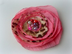 Nebesky modra rouška riflová.