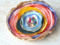 Nebesky modra rouška riflová.