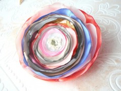 Nebesky modra rouška riflová.