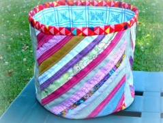 Nebesky modra rouška riflová.