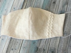 Nebesky modra rouška riflová.