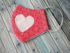 Nebesky modra rouška riflová.