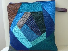 Nebesky modra rouška riflová.