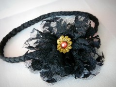 Nebesky modra rouška riflová.