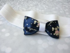 Nebesky modra rouška riflová.