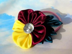 Nebesky modra rouška riflová.