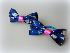 Nebesky modra rouška riflová.