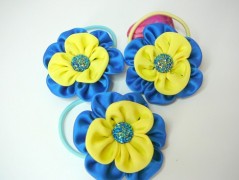 Nebesky modra rouška riflová.