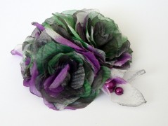 Nebesky modra rouška riflová.