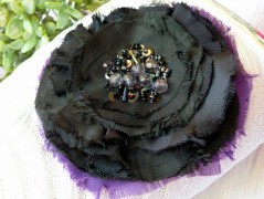 Nebesky modra rouška riflová.