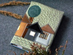 Nebesky modra rouška riflová.