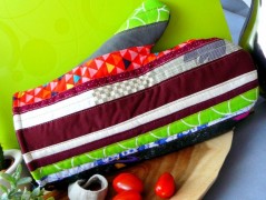 Nebesky modra rouška riflová.