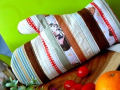 Nebesky modra rouška riflová.