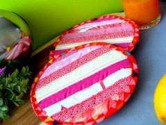 Nebesky modra rouška riflová.