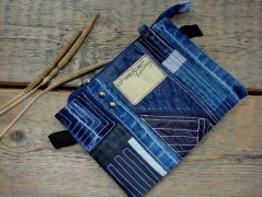 Nebesky modra rouška riflová.