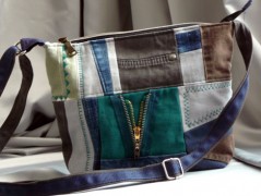 Nebesky modra rouška riflová.