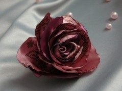 Nebesky modra rouška riflová.