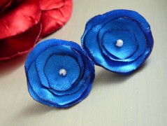 Nebesky modra rouška riflová.