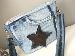 Nebesky modra rouška riflová.