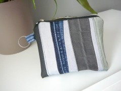 Nebesky modra rouška riflová.