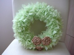 Nebesky modra rouška riflová.