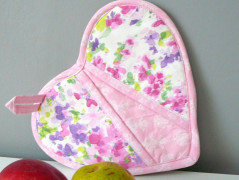 Nebesky modra rouška riflová.