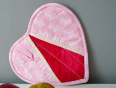 Nebesky modra rouška riflová.