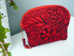 Nebesky modra rouška riflová.