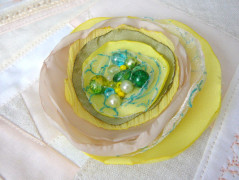 Nebesky modra rouška riflová.