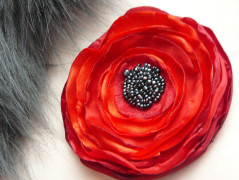 Nebesky modra rouška riflová.