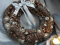Věnec v stříbrné.