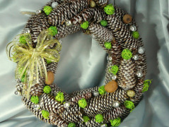 Nebesky modra rouška riflová.