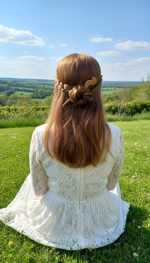 Přírodní hůlka do vlasů dřevo spona sponka spony spona do vlasů módní doplňky jehlice do vlasů doplňky do vlasů boho šperky boho doplňky 