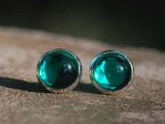 Zelené secesní slzičky