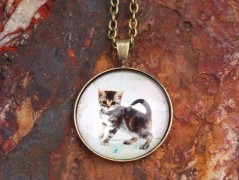 Zelené secesní slzičky