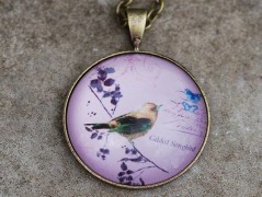 Zelené secesní slzičky