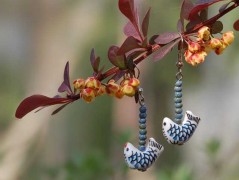 Zelené secesní slzičky