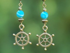 Zelené secesní slzičky