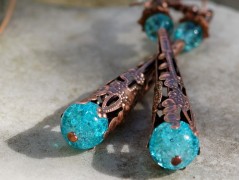 Zelené secesní slzičky