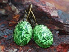 Zelené secesní slzičky