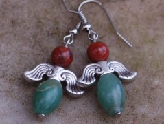 Zelené secesní slzičky