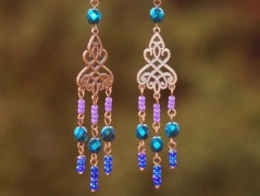 Zelené secesní slzičky