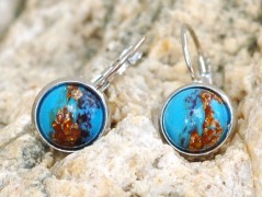 Zelené secesní slzičky