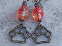 Zelené secesní slzičky