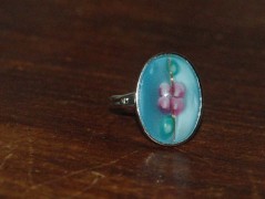 Zelené secesní slzičky