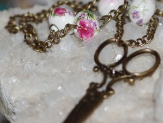 Zelené secesní slzičky