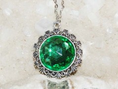 Zelené secesní slzičky